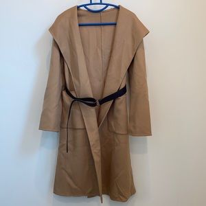 Cashmere wool Robe Coat